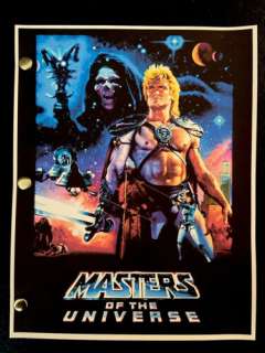 Cannon™ MASTERS OF THE UNIVERSE (1987) SCREENPLAY Live-Action RARE SCRIPT | eBay US (Buy It Now)