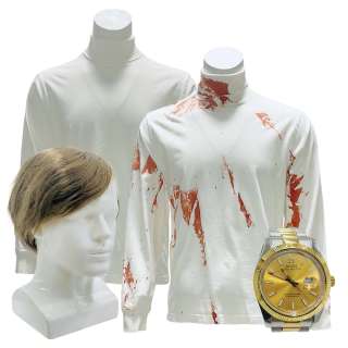 Maxxxine John Labat Screen Worn Stunt Double Shirt Set, Wig & Watch Ch 2 Sc 51 & 52 | VIP Fan Auctions