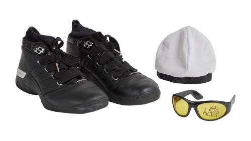 Sacha Baron Cohen - "Ali G inda USAiii" Shoes, Cap, Signed Sunglasses