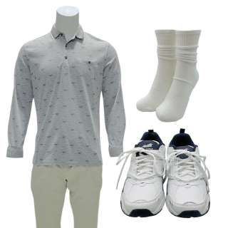 Everything Everywhere All at Once Waymond Wang (Ke Huy Quan) Screen Worn Shirt, Pants , Socks & Shoes Ch 14 Sc 123-126 | VIP Fan Auctions