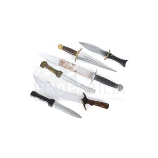 Lot 42 - Once Upon a Time & Once in Wonderland - Six Dagger Props from both series