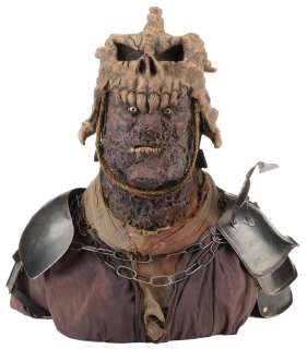 Lot 1390 - ‘Evil Ash‘ stunt mask with production made helmet and display bust from Army of Darkness.