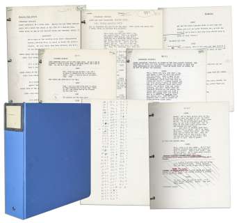 Bill Cosby Original Television Scripts From His Appearances on ’’Captain Kangaroo’’ -- With Handwritten Production Notes | Nate Sanders