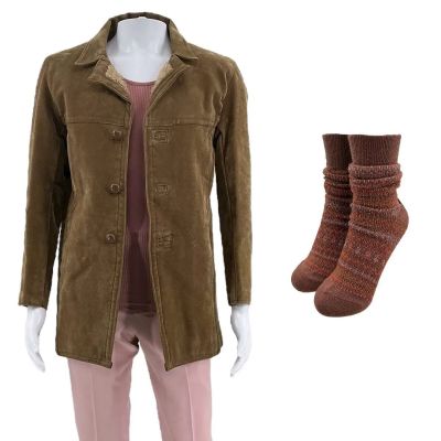 Lot #36: Play Dirty Grofield Production Worn Deleted Scene Jacket, Singlet, Trousers & Socks Ch 8 Sc 209-211