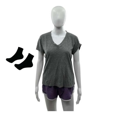 Lot 34: Preparation for the Next Life Aishe Screen Worn T-Shirt, Shorts & Socks Ch 17,26 Sc 109-144 | VIP Fan Auctions