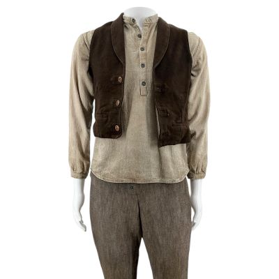Lot 56: The Bluff Issac Screen Worn Stunt Double Shirt, Vest & Pants Ch 2 Sc Multiple | VIP Fan Auctions