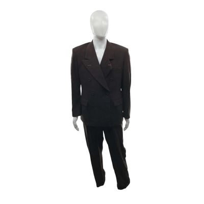 Lot 34: Marty Supreme Marty Mauser Screen Worn Stunt Double Suit Jacket & Suit Pants Ch 4 Sc 124d-124efg | VIP Fan Auctions
