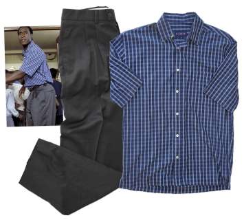 Don Cheadle Screen-Worn Outfit from His Academy Award Nominated Role in ’’Hotel Rwanda’’ | Nate Sanders