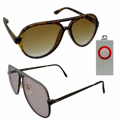 Lot 251: Poker Face Season 2 Charlie Cale (Natasha Lyonne) Screen Used (2) Sun Glasses & Panic Button Ep 203, 207, 209 | VIP Fan Auctions