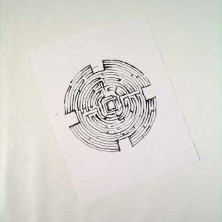 Prisoners Bob Taylor (David Dastmalchian) Maze Drawing Movie Props | Premiere Props