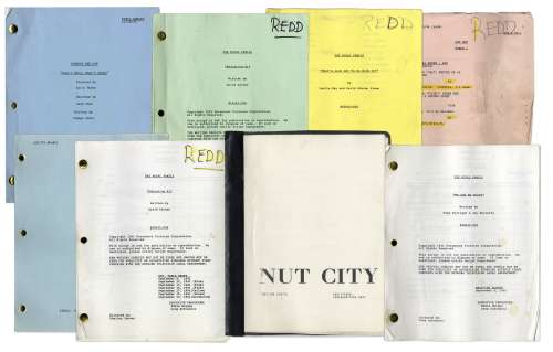 Lot of 8 Scripts Owned by Redd Foxx -- Includes ’’Sanford & Son’’, Sketch Show With Joan Rivers & Comedy Starring Sammy Davis, Jr. -- From Redd Foxx Estate | Nate Sanders
