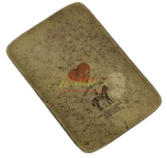 Harry Potter Franchise - The Leaky Cauldron Prop Playing Card | Hanlin Auction Service