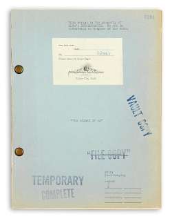 A rare pre-production draft of Noel Langley’s screenplay for The Wizard of Oz | Bonhams