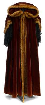 An Elizabeth Taylor velvet cape from Beau Brummell | Bonhams