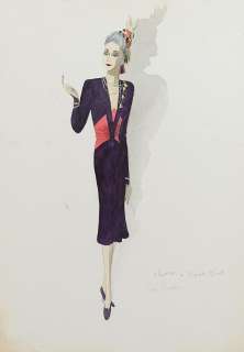 A costume design for Eve Arden in Cover Girl | Bonhams