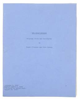 A screenplay of The Great Houdini | Bonhams