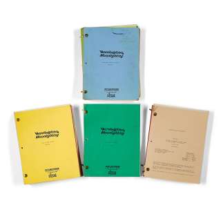 A Moonlighting group of scripts | Bonhams