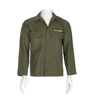 Lot 2 - Henry Winkler: A U.S. Army shirt worn as Arthur "Fonzie" Fonzarelli on Happy Days