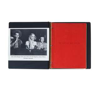 Bo Hopkins "Earle Shoop" Annotated Shooting Script for The Day of the Locust. | Bonhams