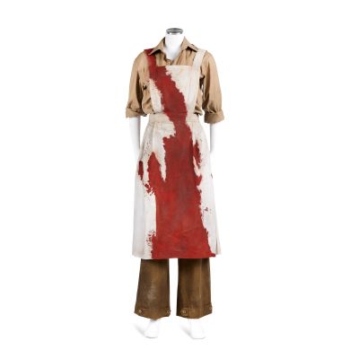 Lot 5 - Claire’s WWII army nurse costume, with faux blood staining Season 1, Episode 1, ’Sassenach’ 3 | Bonhams