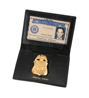 POINT BREAK (1991) - Lot 559 - Johnny Utah‘s (Keanu Reeves) Prototype FBI Badge