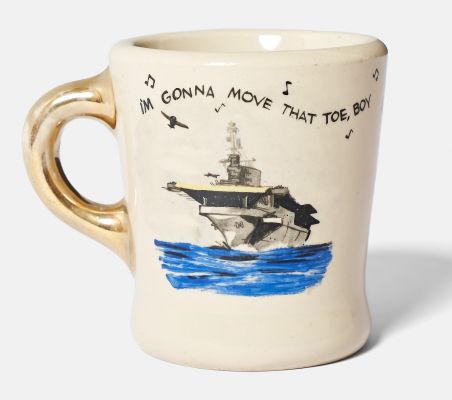 John Wayne Coffee Mug from ’’The Wings of Eagles’’ -- One of the Rarest of John Wayne Mugs | Nate Sanders