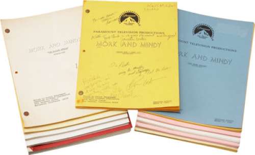 Mork & Mindy Television Script Collection....