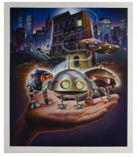 "Batteries Not Included" Original Poster Artwork. | Van Eaton Galleries