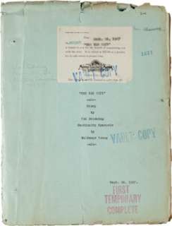 A Lon Chaney-Related Script from "The Big City." | Heritage