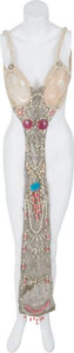 A Theda Bara Bejeweled Bustier/Front-Piece from "Cleopatra." | Heritage
