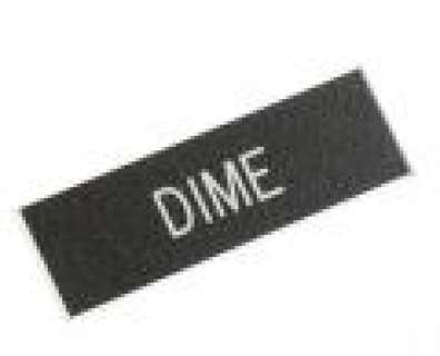 Billy Lynn‘s Long Halftime Walk - Lot 37 - Dime‘s "Dime" Nametag