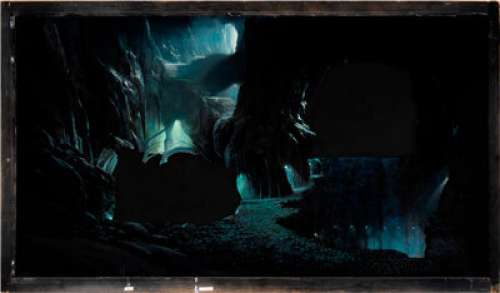 Batman Forever Bat Cave Matte Painting (Warner Bros, 1995). | Heritage