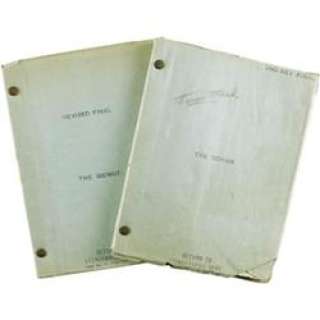 Lot 22027 - Marian Marsh‘s Signed and Annotated Script for "