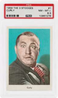 The Three Stooges High-End Complete (96+3) Master Set with Checklist Variants - #1 PSA Set Registry(Fleer, 1959)
