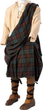 Rob Roy (MGM, 1995), Liam Neeson "Robert Roy MacGregor" Signature Ensemble.