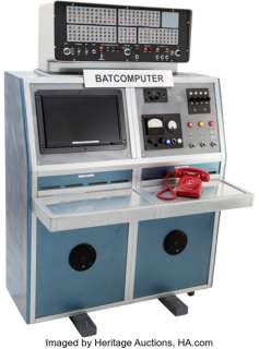 Batman (TCF TV, 1966-1968), Working Replica Batcomputer Signed by Burt Ward.
