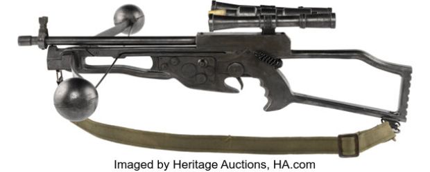 Star Wars: Episode VII - The Force Awakens (Disney, 2015), Peter Mayhew/Joonas Suotamo "Chewbacca" Stunt Bowcaster. | Heritage