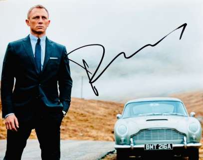 James Bond - Autograph Daniel Craig, signed with COA | Catawiki
