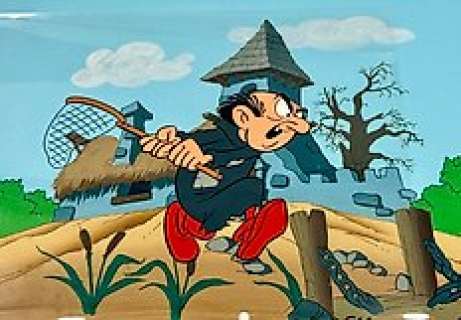 Production Cel of Gargamel , the Smurfs | The Smurfs, Production Cel of Gargamel | Catawiki