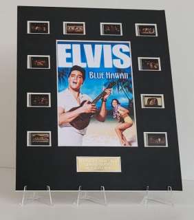 Elvis Presley - Blue Hawaii | Elvis Presley - Blue Hawaii - Framed Film Cell Display with COA | Catawiki