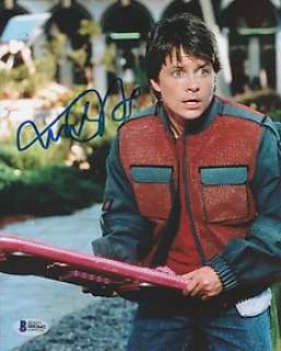Back To the Future | Back to the Future - Part II - Signed by Michael J. Fox (Marty) - 10x8" with Beckett COA | Catawiki