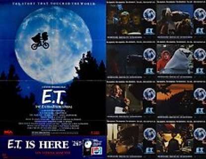 E.T. the Extra Terrestrial Spielberg Original Us Pepsi Vhs Rare Movie Poster 1988 & Us 20Th | E.T. The Extra Terrestrial Spielberg Original US Pepsi VHS Rare Movie Poster 1988 & US 20th | Catawiki