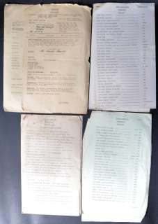 ESTATE OF DAVE PROWSE - HAMMERHEAD (1968) - PRODUCTION CALL SHEETS | Auctioneum Ltd
