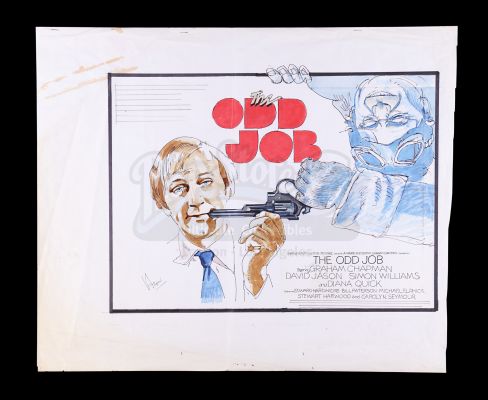 The Odd Job | Original Vic Fair Poster Artwork | Propstore (Buy Now)