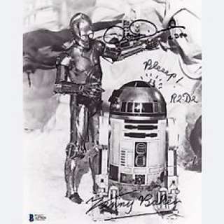 Star Wars - Signed by Anthony Daniels (C-3PO) and Kenny Baker (+) (R2-D2) | Catawiki