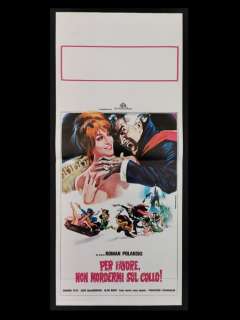Poster - Roman Polanski - Sharon Tate - Horror - Dracula - Dance of the Vampires - Per favore non mordermi sul collo - 1960s | Catawiki