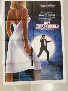 Prima Edizione - 1987 - Manifesto 140x100 cm - James Bond 007: The Living Daylights - Italy | Catawiki