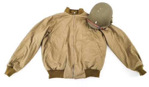 RICK JASON COMBAT TV COSTUME JACKET & HELMET | Centurion Auctions
