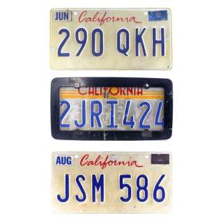 The Fast And The Furious (2001) - Lot 719 - Set of Three Dominic Toretto (Vin Diesel) License Plates