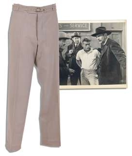 James Dean Screen-Worn Pants From ‘‘East of Eden‘‘